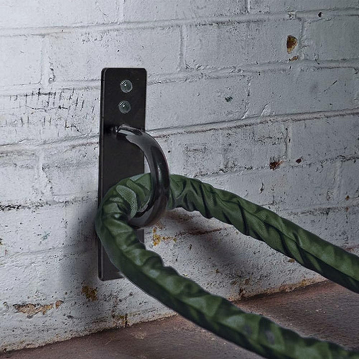 G5 HT SPORT 【Ring für Wand/Decke Ø12 cm für Battle Rope oder Suspensionstraining】 Eye Plate Halterun