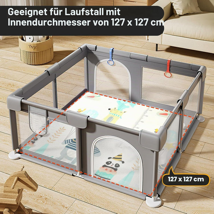 Krabbelmatte Baby Faltbar Spielmatte Baby Faltbar Kindermatte Doppelseitig XPE Matte, Wasserdicht ru