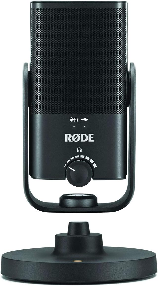 Rode NT-USB Mini Studio Mikrofon mit Audiofly Ohrhörer