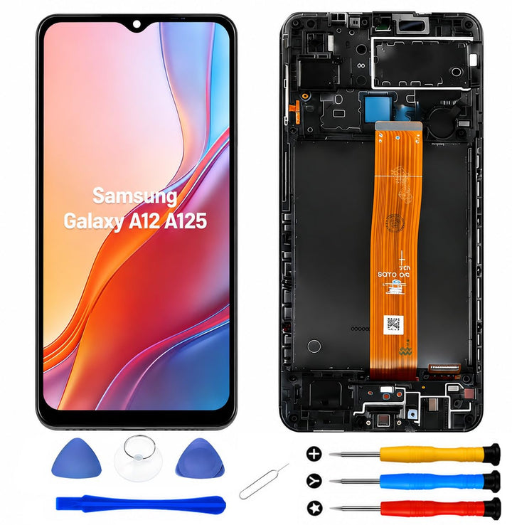 Für Samsung Galaxy A12 Bildschirm Ersatz für Samsung A12 LCD Bildschirm A125 LCD Display SM-A125F To