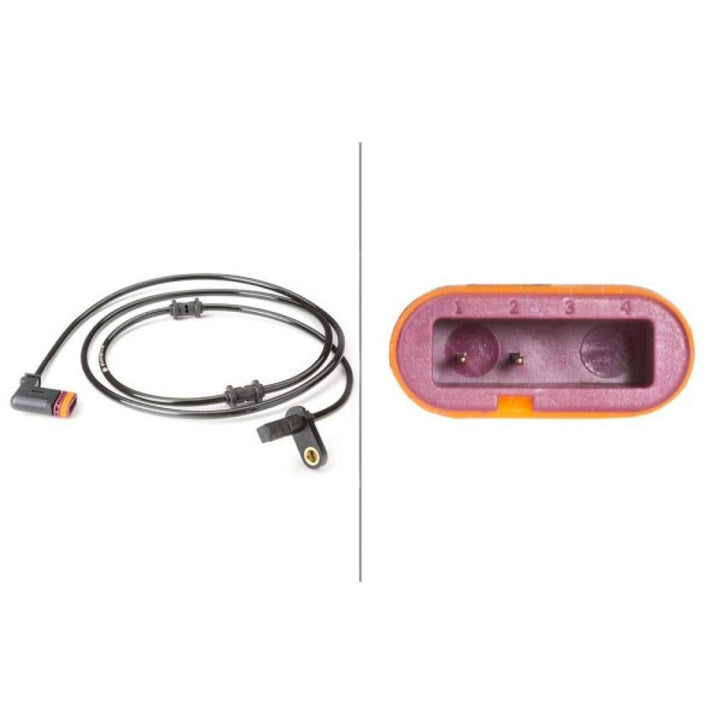 HELLA 6PU 010 039-731 Sensor, Raddrehzahl - 12V - Kabel: 1390mm