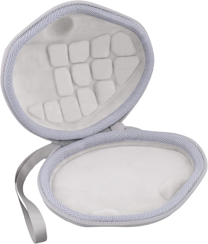 co2CREA Harte Tasche für Logitech MX Ergo/S/Plus/M575 /M575S Trackball Maus Weiss, Weiss