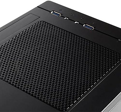 SilverStone SST-SG05BB-Lite - Sugo Mini-ITX kompaktes Cube Gehäuse, schwarz, Schwarz
