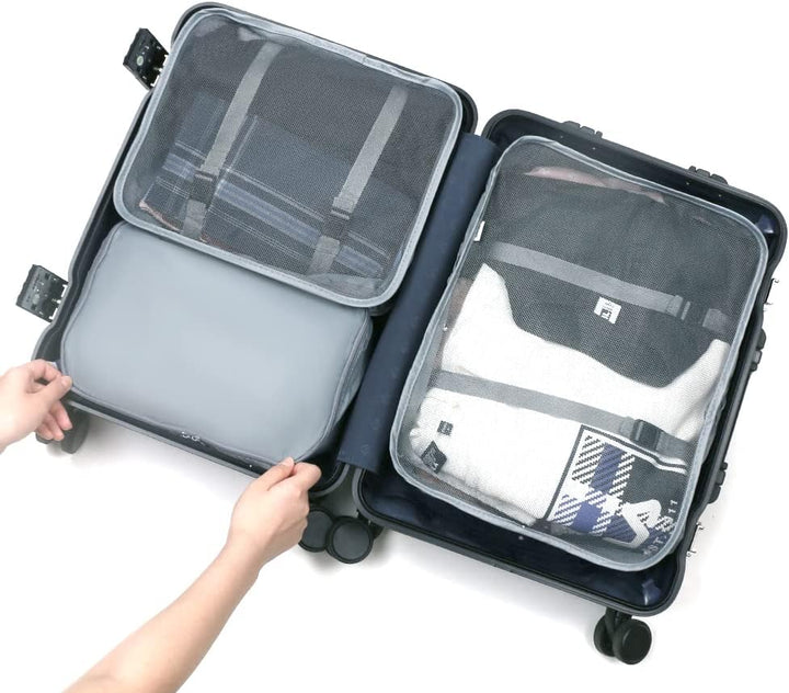 OSDUE Koffer Organizer Set 8-teilig, Packing Cubes, Wasserdichte Reise Kleidertaschen, Packtaschen f