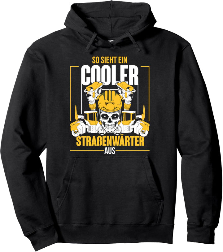 Cooler Strassenwärter Geschenk Strassenmeisterei Pullover Hoodie