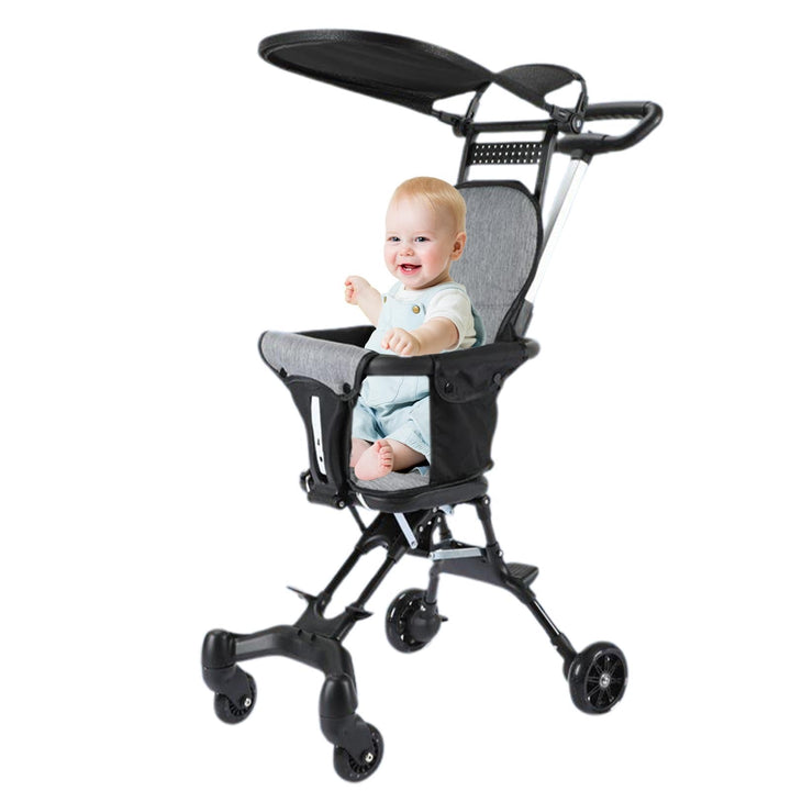 Stroller for Airplane Travel, Easy-Collapse Toddler Stroller, Travel Toddler Stroller for Families,