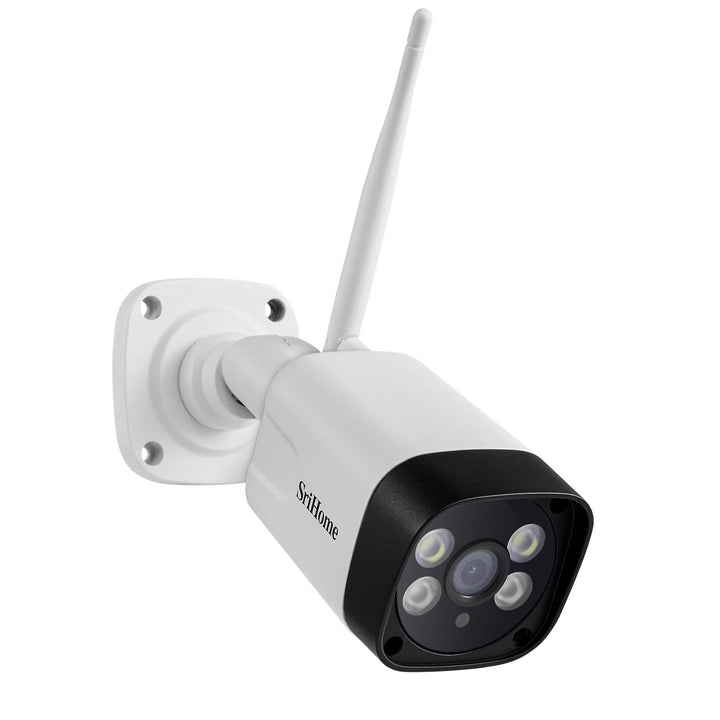 Sricam Italia SH035 Überwachungskamera, 3 MP, WLAN, Kamera 1296 P, Aussenkamera, Sicherheitskamera m