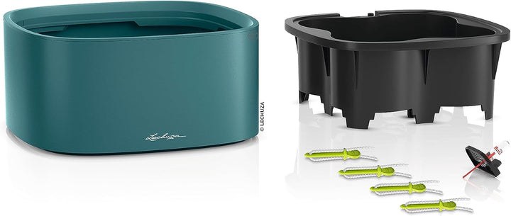 LECHUZA  PILA Color Stick-System petrolblau 15942 PILA Color Stick 35[pila_planter_35] Petrolblau, P