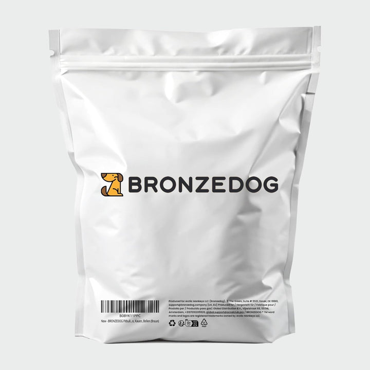 BRONZEDOG Pitbull Maulkorb für Hunde, atmungsaktiv, Metallkorb für grosse Hunde, Amstaff Staffordshi