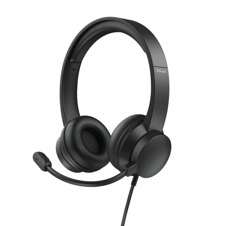 Trust RYDO Headset USB Stereo, schnurgebunden Over Ear Schwarz