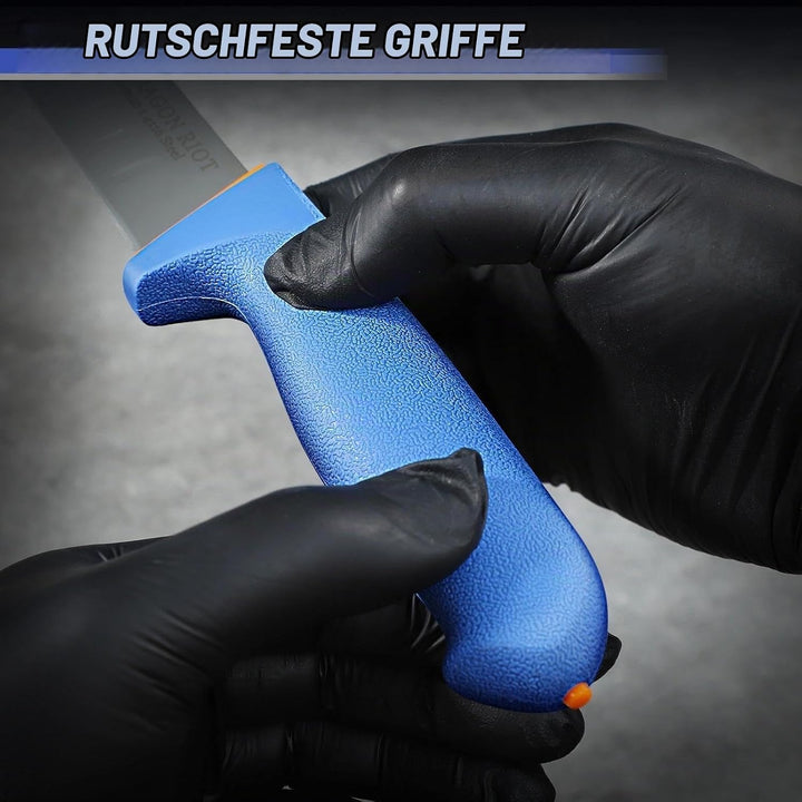DRAGON RIOT Profi Metzgermesser Set 6-teilig mit Flexibler Klinge
