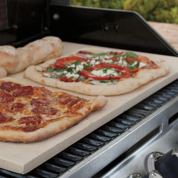 Pizzaofen Stein, Backblech Für Küche, Hitzebeständiger Pizza Stein Für Innen, Aussen, Kochen, Backen