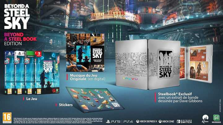 MICROIDS DISTRIBUTION FRAN Beyond A Steel Sky Steelbook PS5