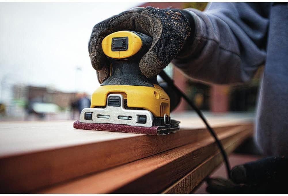 DEWALT DWE6411 1/4 Sheet Orbital Finish Sander by DEWALT
