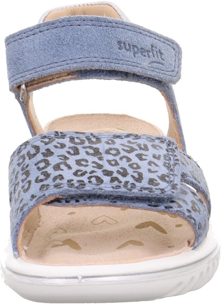 Superfit SPARKLE Sandale 1-009009 Mädchen 27 EU Blau 8010, 27 EU Blau 8010