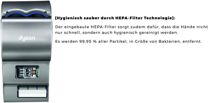 Dyson Airblade™ (AB14) dB Händetrockner grau, grau