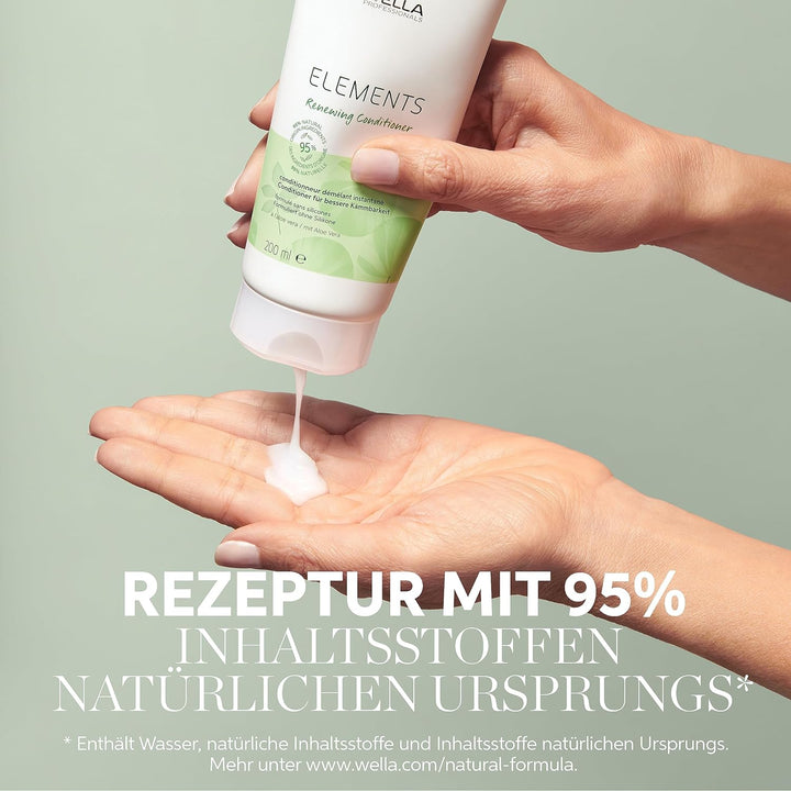 Wella Professionals Elements Renewing Conditioner – Haarspülung mit natürlichen Inhaltsstoffen für t