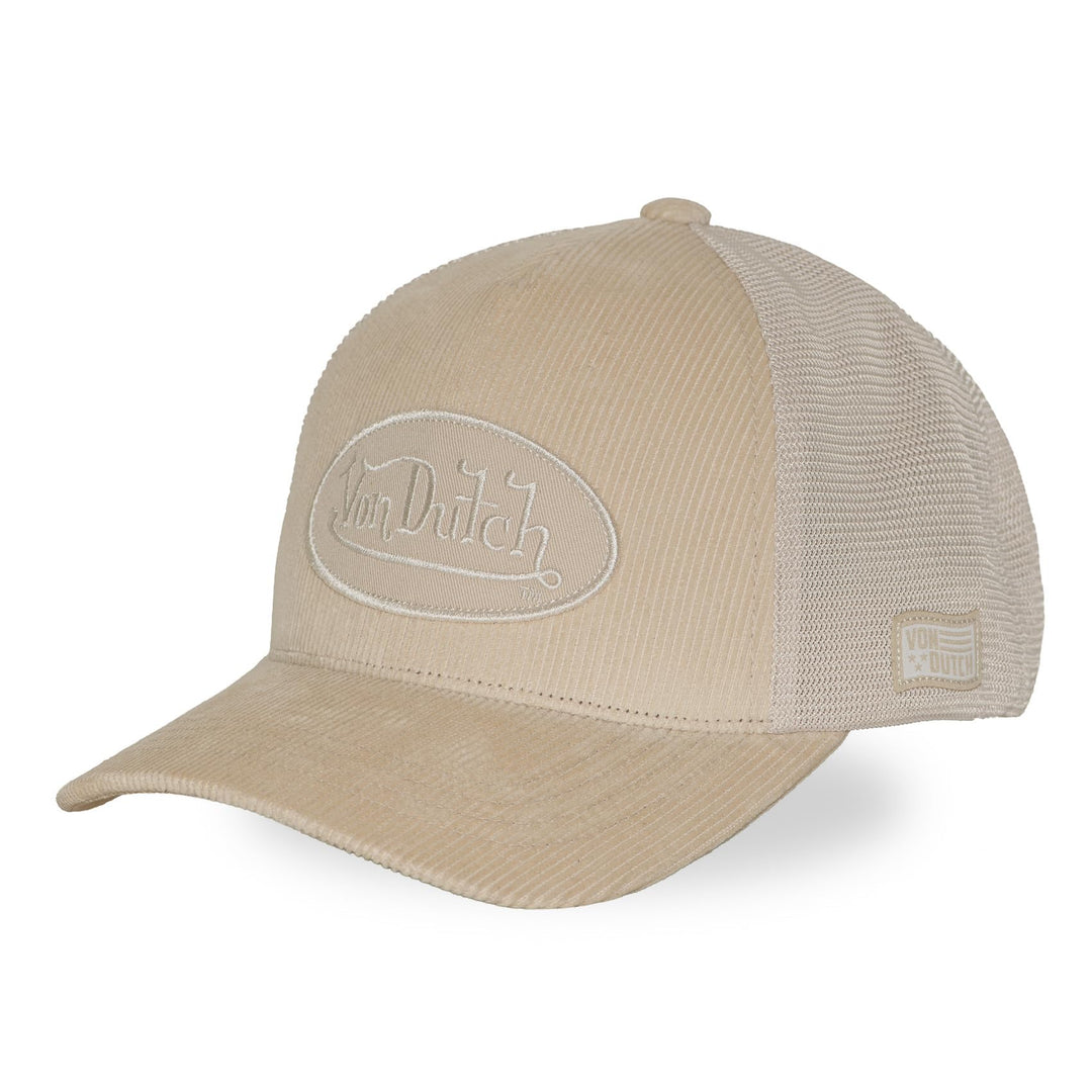 Von Dutch Kappe für Damen und Herren, verstellbar, originell und bequem Einheitsgrösse Beige B48, Ei