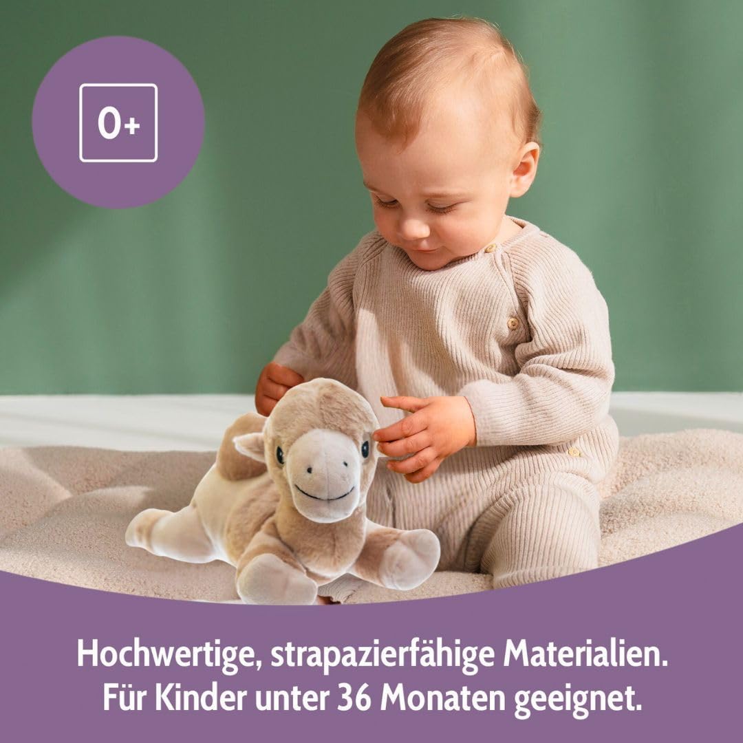 Habibi Plush Wärmekissen/Stofftier f. Kinder und Erwachsene (Kamel), Kamel