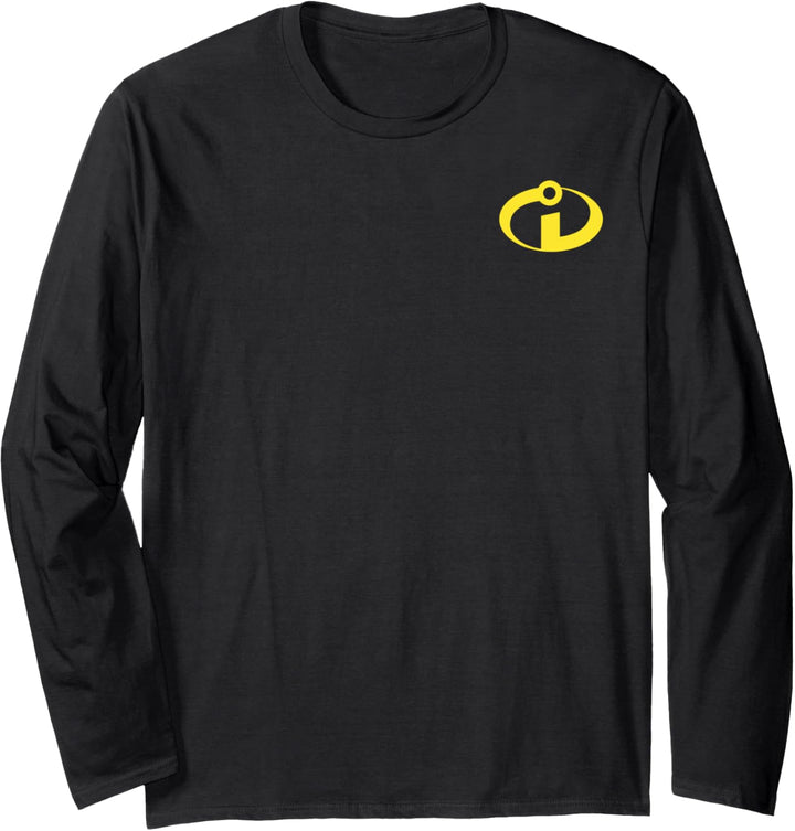 Disney Pixar Incredibles Small Logo Polo Langarmshirt