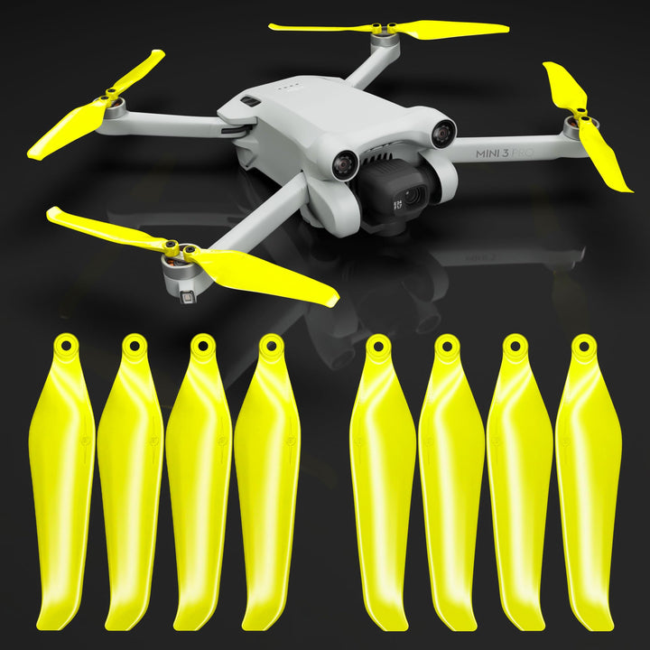 Master Airscrew Stealth Propeller für DJI Mini 3 Pro &amp; Mini 4 Pro - Elektrisch, 4 Propeller im Set,