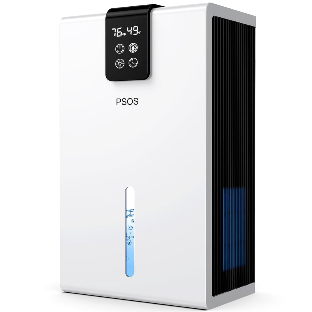 PSOS Luftentfeuchter, 2800ML Elektrischer Luftentfeuchter mit Ultra-Leise Automatischer Abschaltung,