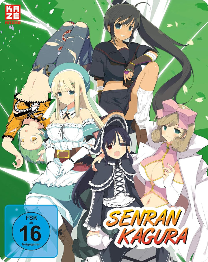 Senran Kagura - Gesamtausgabe - [Blu-ray] Steelcase Edition, Blu-ray