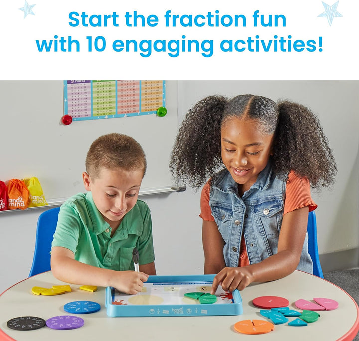Learning Resources Rainbow Fraction Magnetisches Aktivitätsset