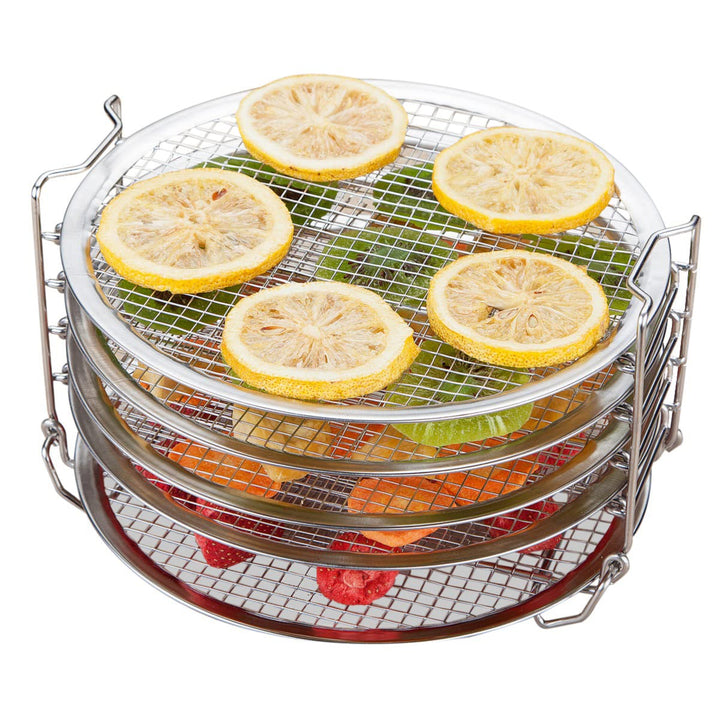 Dehydrator Rack für Ninja Foodi 6,5 &amp; 8 qt, Instant Pot Duo Crisp 8 qt, Lebensmittelqualität Edelsta