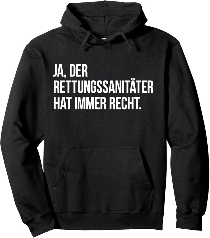 Rettungssanitäter Pullover Hoodie