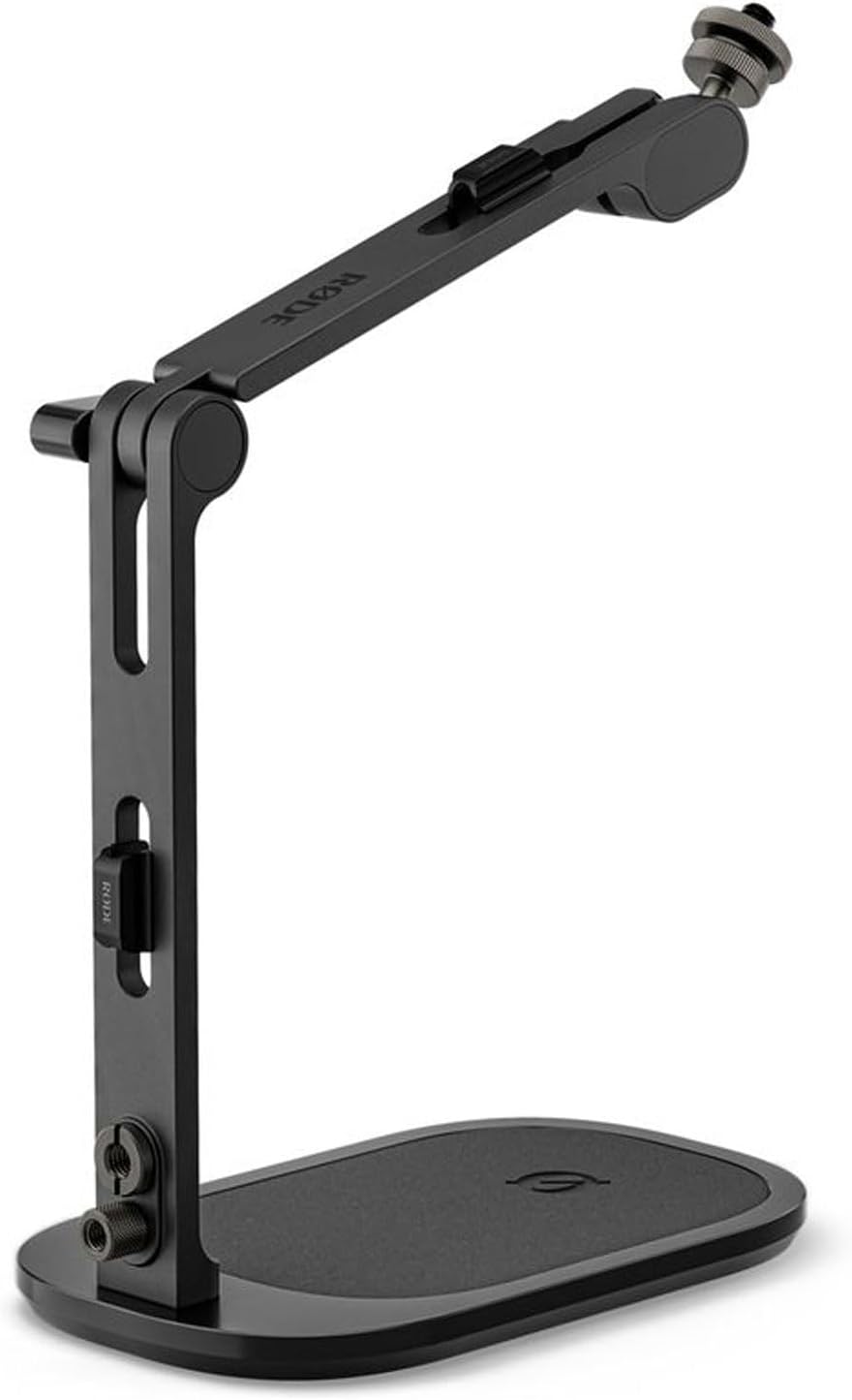 Rode DS-3 Mikrofon-Stativ Desktop-Studioarm mit keepdrum XLR Kabel