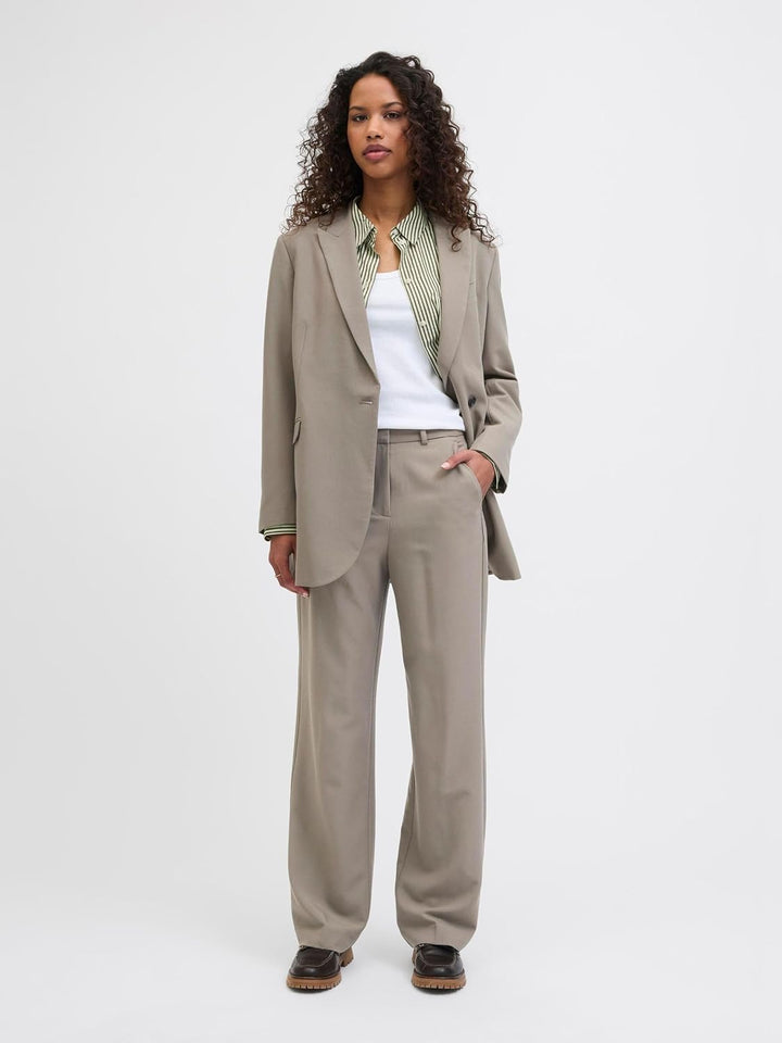 JJXX Damen Jjxx Jxmary Regular Hw Noos Pants, Brindle, 30W / 34L EU