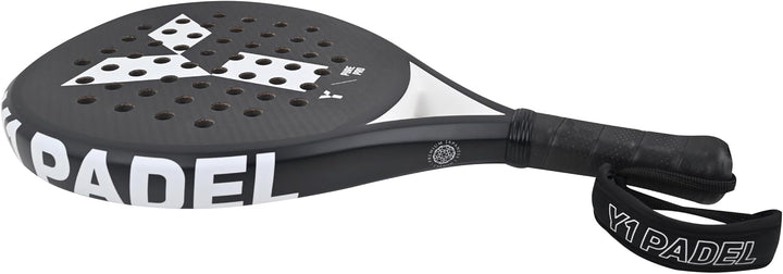 Y 1 Pure Pro Padelschläger für fortgeschrittene Spieler, runde Form