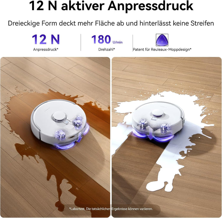 NARWAL Freo Z10 Pro Saugroboter mit Wischfunktion 18.500Pa Teppichreinigung, Z10 Pro
