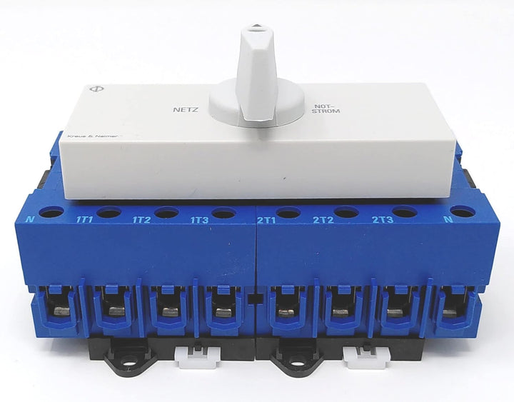 Kraus&amp;Naimer Kraus &amp; Naimer KG63B K950 VE2 F437 Umsteller 4-polig 63 A mit Position Netz 0 Notstrom