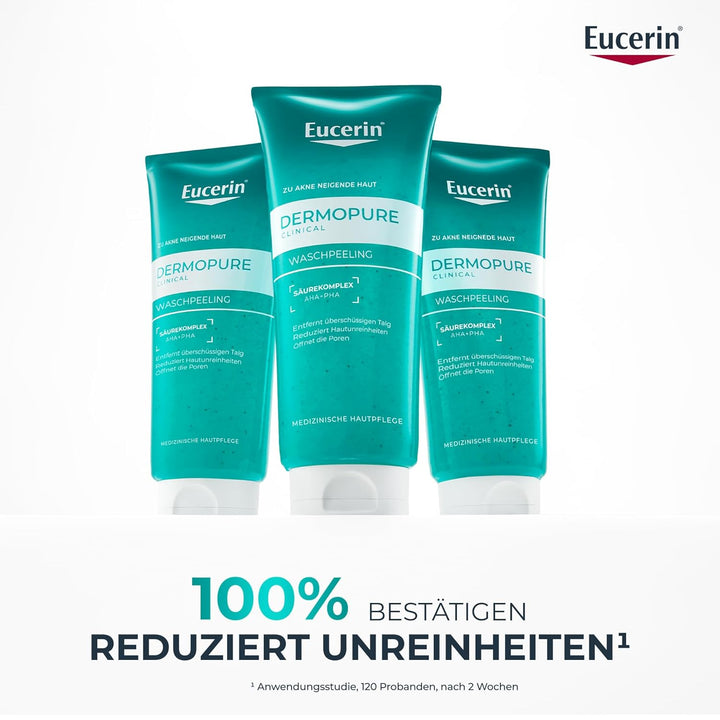 Eucerin Dermopure Waschpeeling, 100 ml 100 ml (1er Pack), 100 ml (1er Pack)