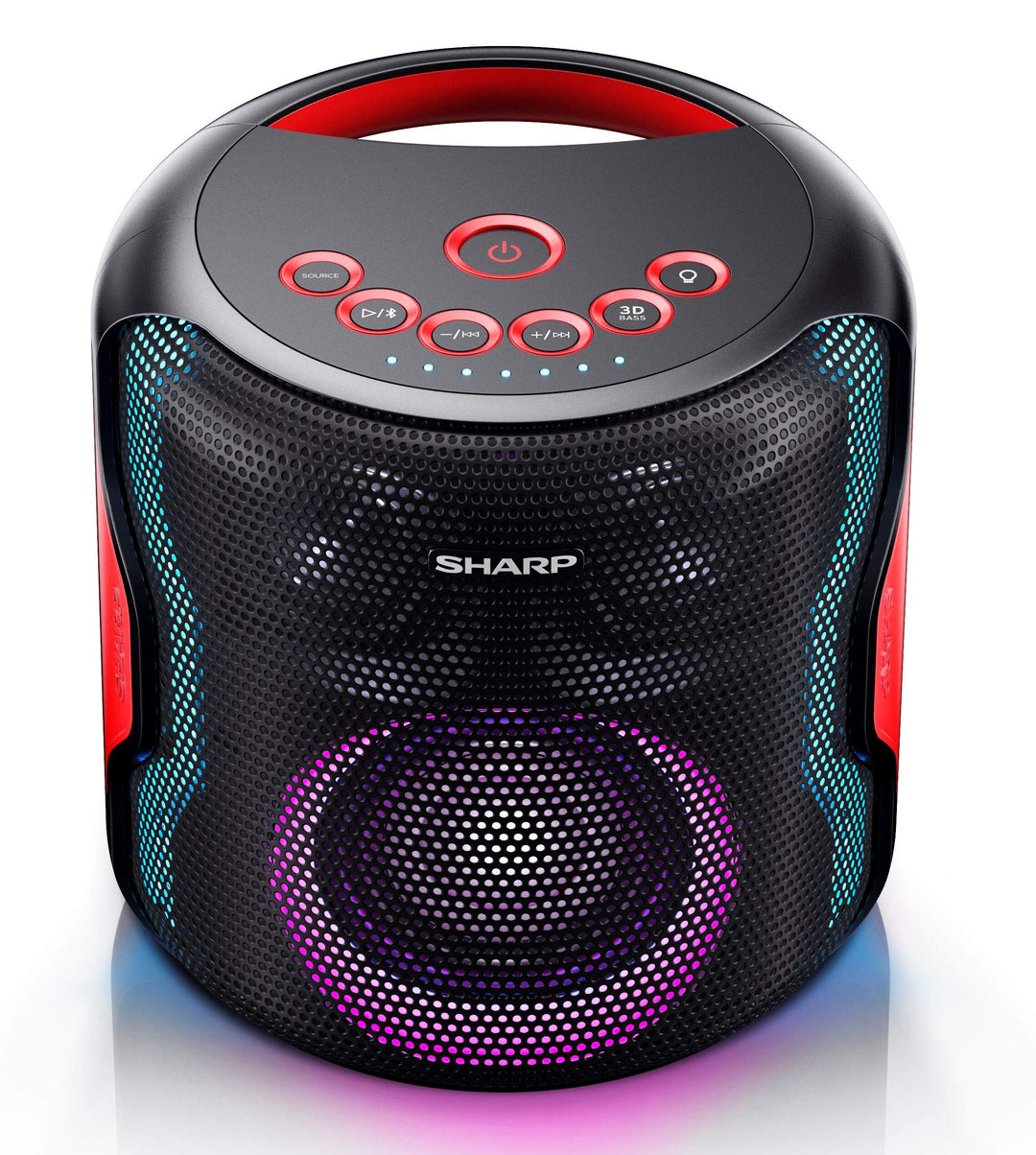 SHARP PS-919 (BK) Partylautsprecher, 14 Stunden Wiedergabezeit, Bluetooth, TWS: Koppeln eines weiter