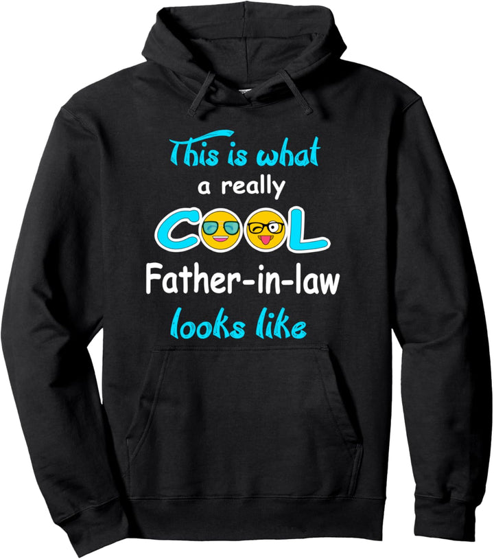 Father-in-law lustiges Geburtstagsweihnachtsgeschenk Pullover Hoodie