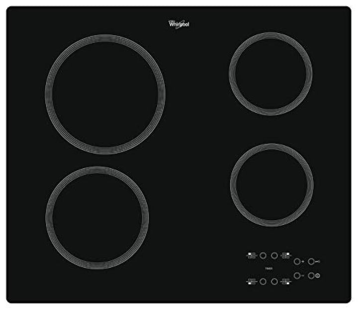 WHIRLPOOL AKT 801 NE Glaskeramikkochfeld schwarz 6200W