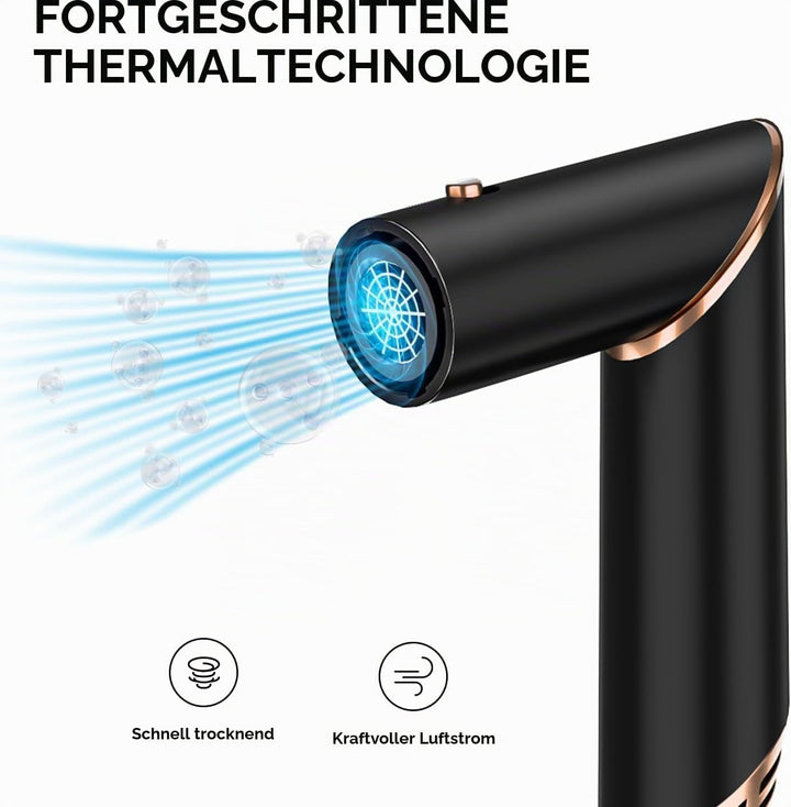 Airstyler 5 in 1 Hairstyler Haarstyler Ionen Föhn Luft Lockenstab Magic Styler Warmluftbürste Föhnbü