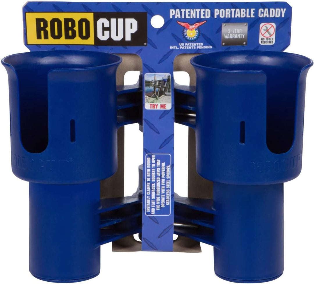 RoboCup Bester Getränkehalter für Getränke, Angeln, Strandkorb, Mikrofonständer Marineblau, Marinebl