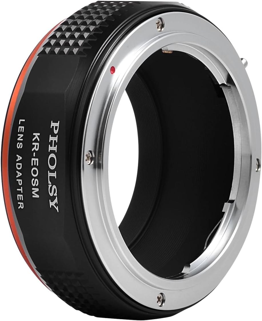 PHOLSY Objektivadapter für Konica AR Objektiv und Canon EF-M Kamera Konica-AR-EOS M, Konica-AR-EOS M