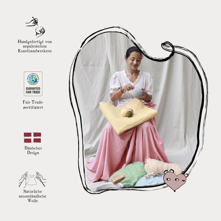 Handgemacht &amp; Fairtrade-zertifiziert | Gry &amp; Sif | Stilvolles dänisches Design x Nepali Kunsthandwer
