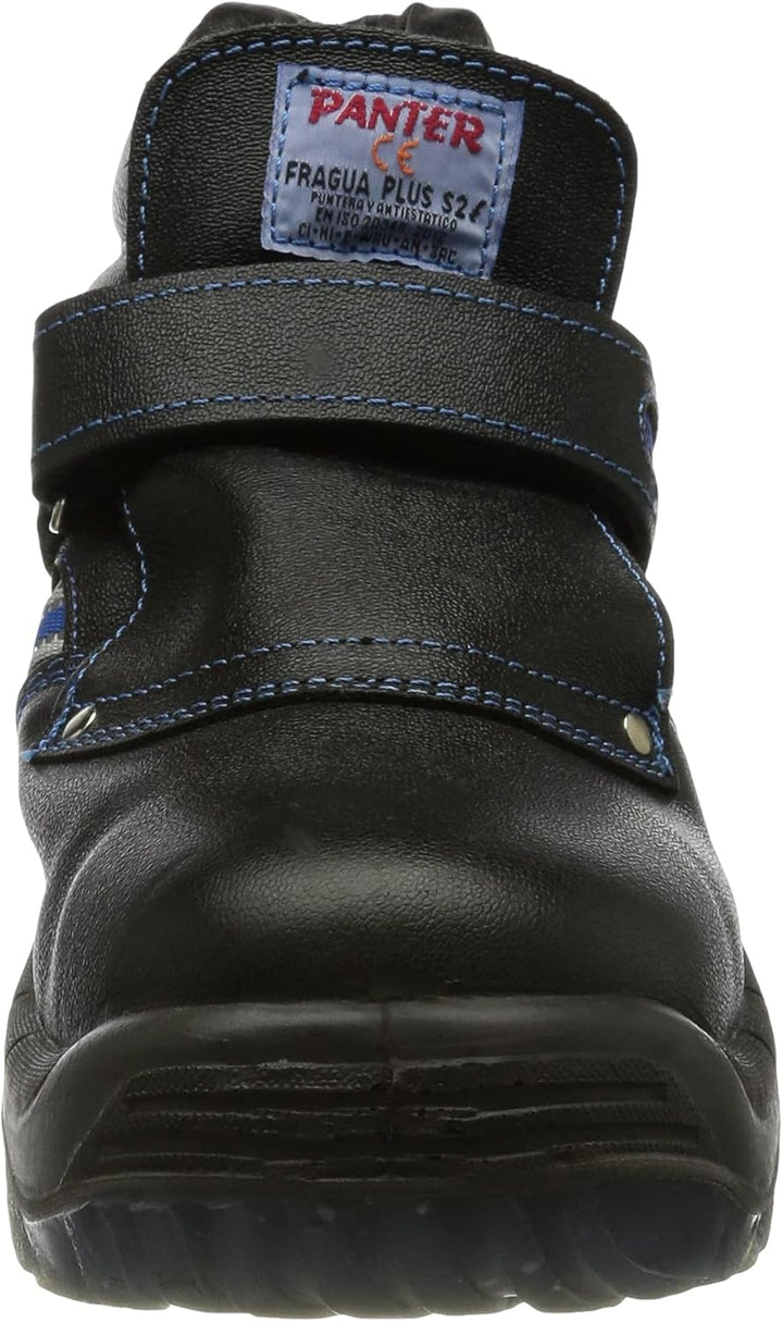 Panter 414101700 – Schmiede Klettverschluss Plus S2 Schwarz PU/TPU, Schwarz, 36 36 EU, 36 EU