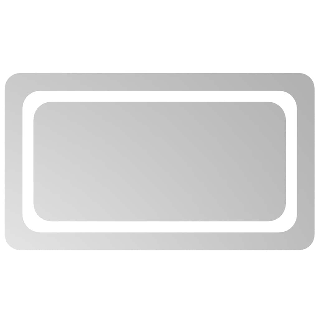 vidaXL LED-Badspiegel 70x40 cm 70 x 40 cm, 70 x 40 cm