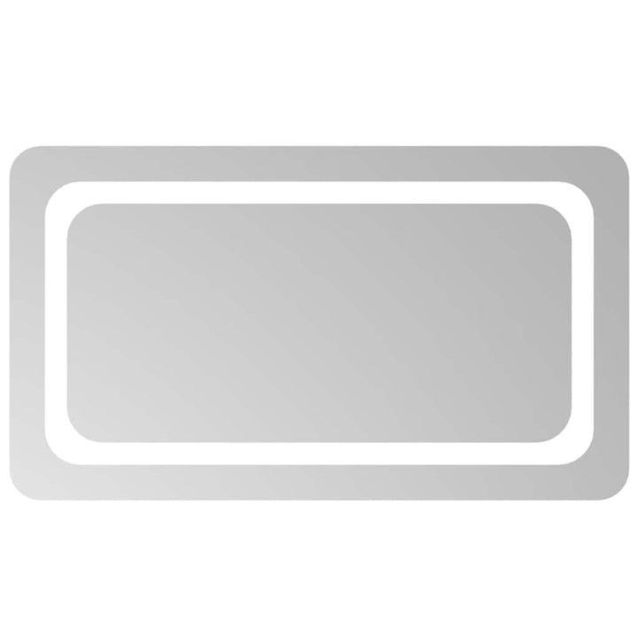 vidaXL LED-Badspiegel 70x40 cm 70 x 40 cm, 70 x 40 cm