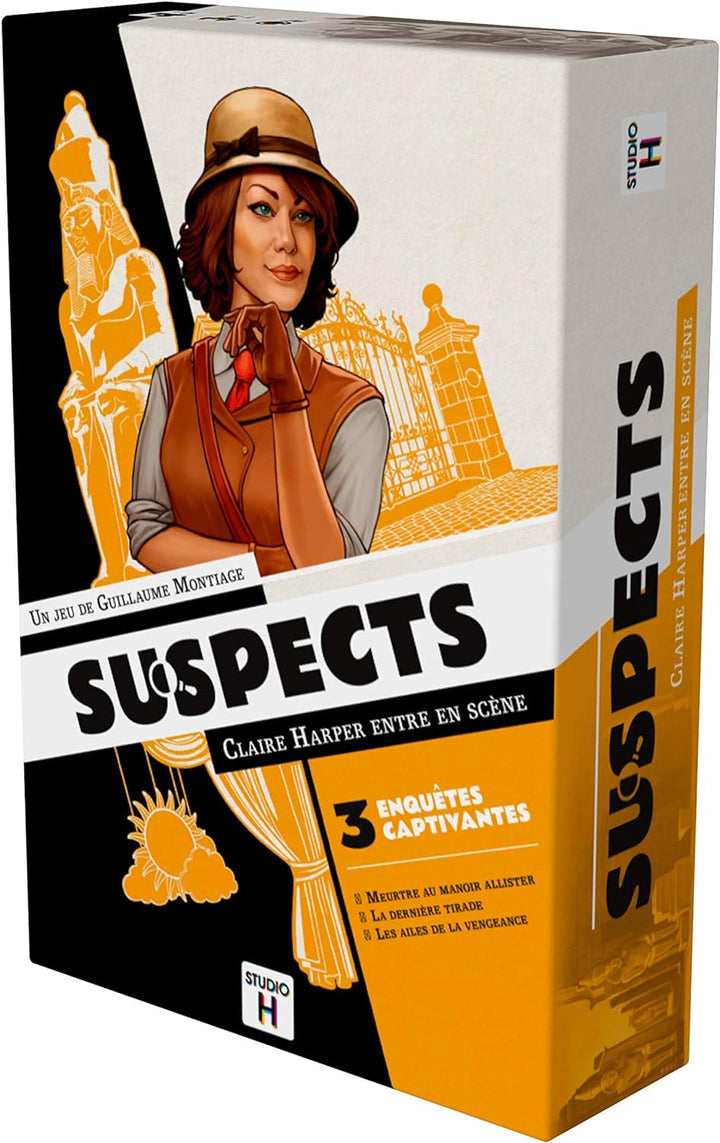 STUDIO H Suspects STSUS Brettspiel