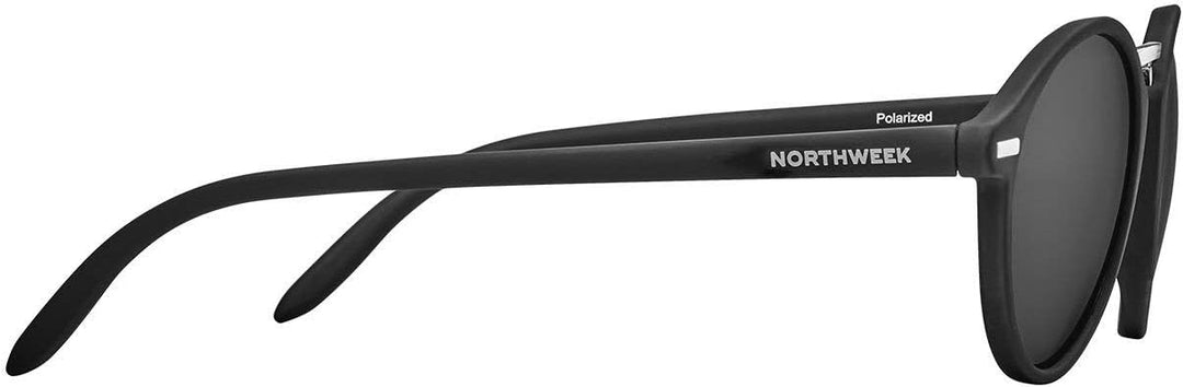 NORTHWEEK Unisex-Erwachsene VESCA All Sonnenbrille, Schwarz (Black), 132.0