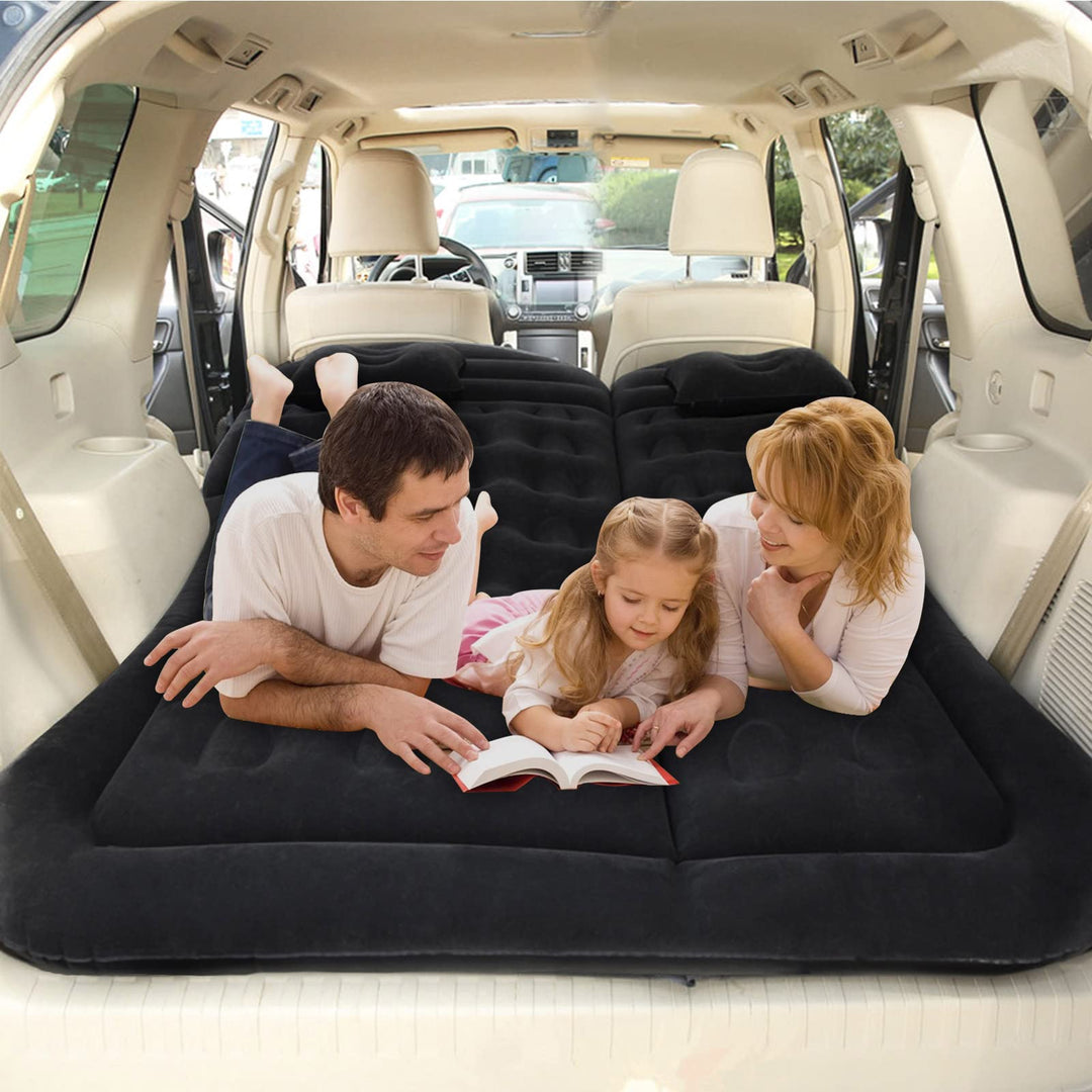 Auto Luftmatratze SUV Aufblasbare Matratze mit Pumpe Tragbare Camping Matratze für Rücksitz Dickere