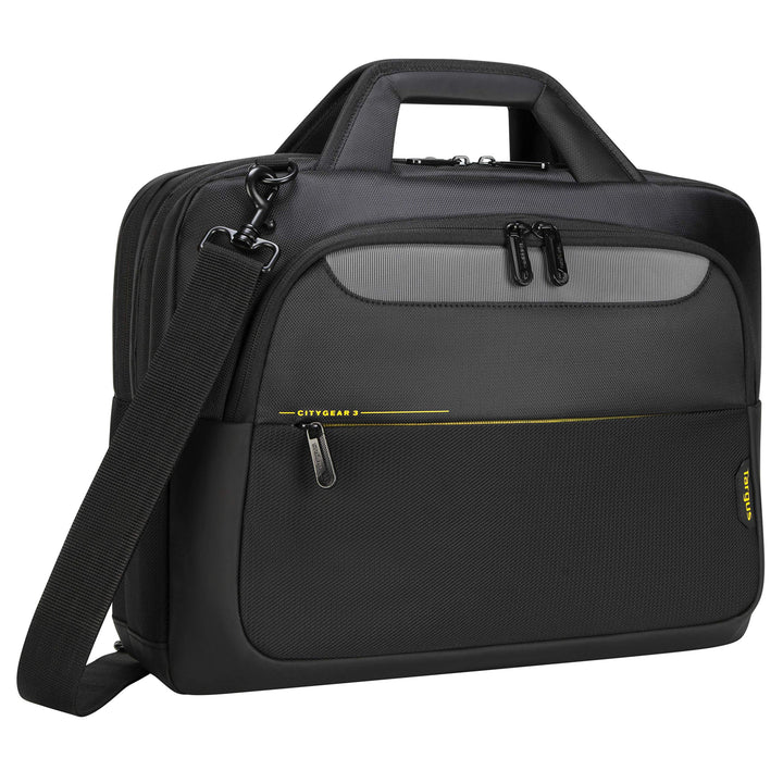 Targus TCG470GL CityGear 15-17,3" Topload Notebook-Tasche – Schwarz Topload 12-14", Topload 12-14"